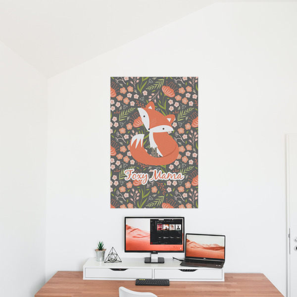 Foxy Mama 24x36 - Matte Poster - On the Wall