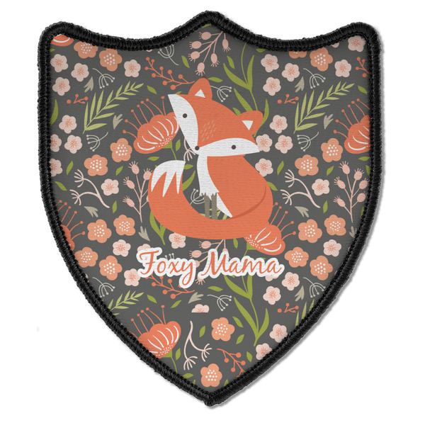 Custom Foxy Mama Iron On Shield Patch B