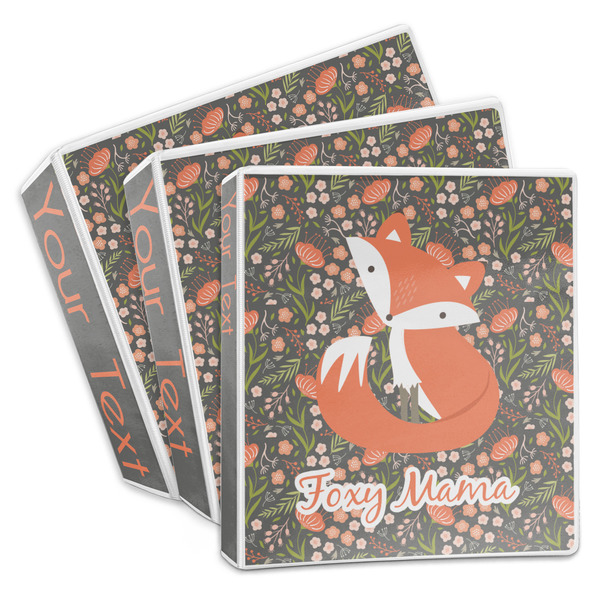 Custom Foxy Mama 3-Ring Binder