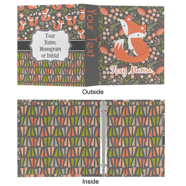Foxy Mama 3 Ring Binders - Full Wrap - 1" - APPROVAL
