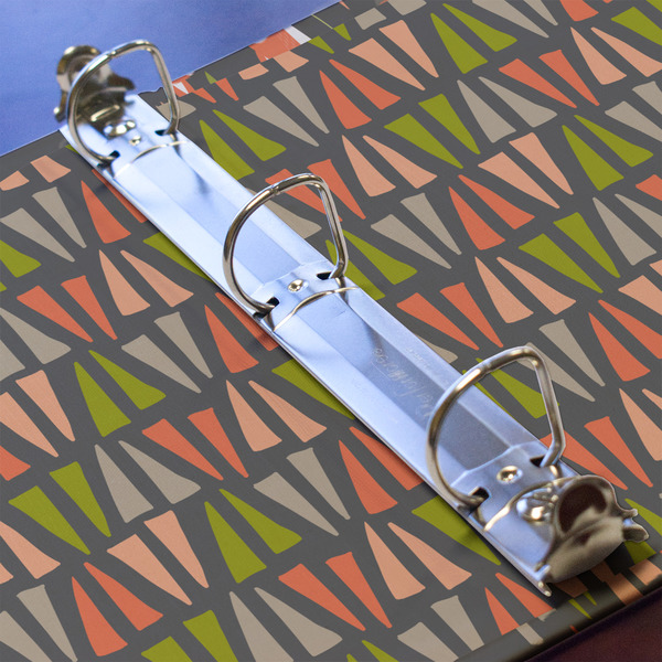 Foxy Mama 3 Ring Binders - Full Wrap - 1" - DETAIL