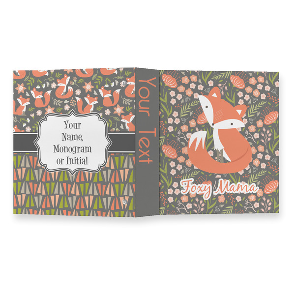 Foxy Mama 3 Ring Binders - Full Wrap - 1" - OPEN OUTSIDE