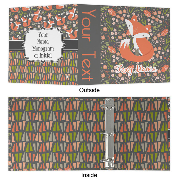 Foxy Mama 3 Ring Binders - Full Wrap - 2" - APPROVAL