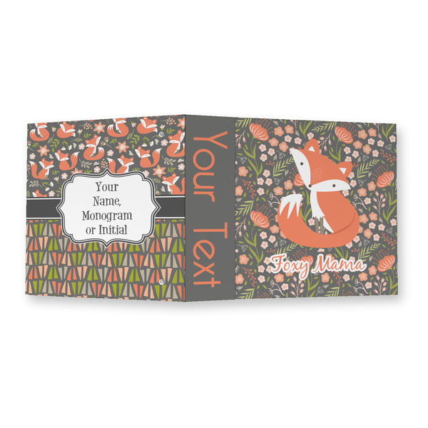 Foxy Mama 3 Ring Binders - Full Wrap - 2" - OPEN OUTSIDE