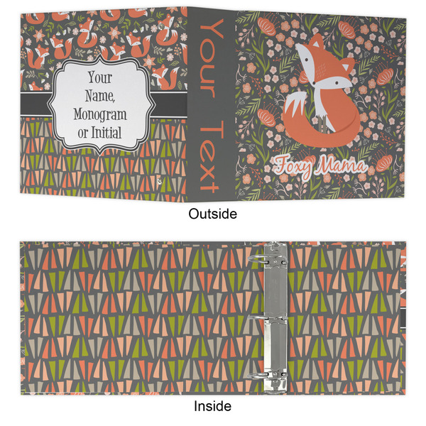 Foxy Mama 3 Ring Binders - Full Wrap - 3" - APPROVAL