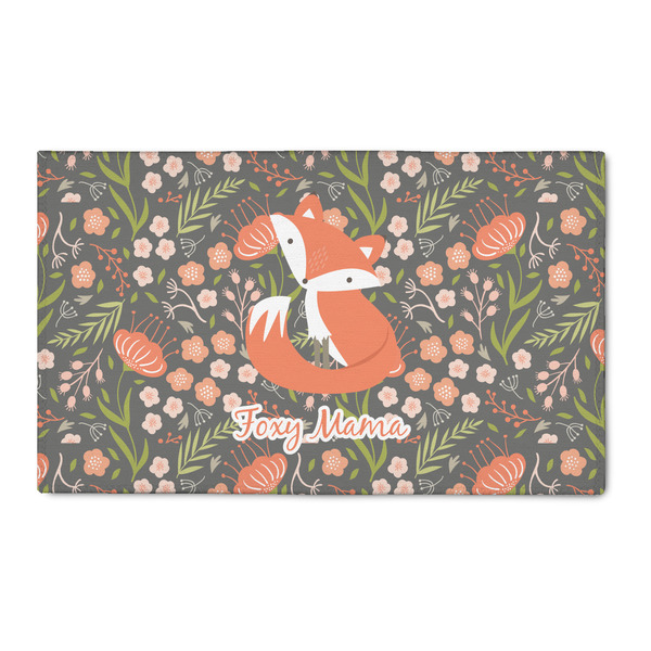Custom Foxy Mama 3' x 5' Indoor Area Rug