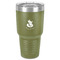 Foxy Mama 30 oz Stainless Steel Tumbler - Olive - Single-Sided