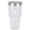 Foxy Mama 30 oz Stainless Steel Ringneck Tumbler - White - Front