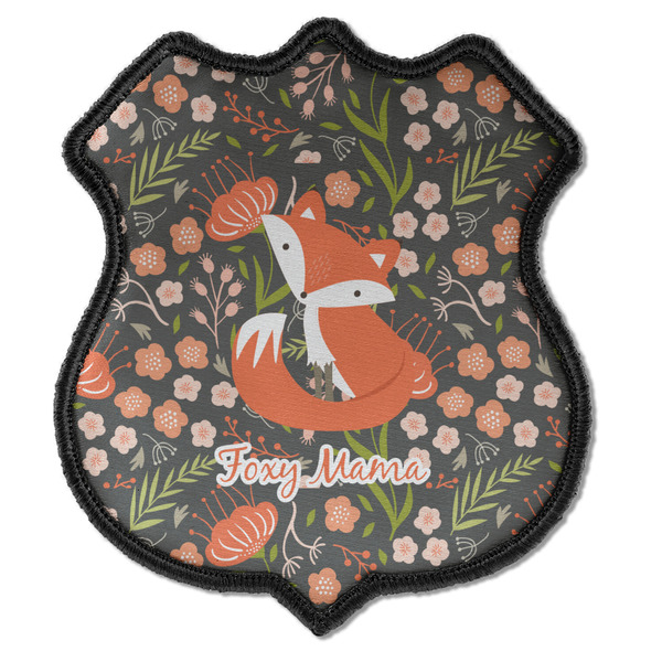 Custom Foxy Mama Iron On Shield Patch C