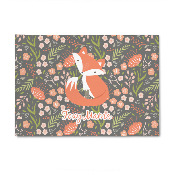 Custom Foxy Mama 4' x 6' Indoor Area Rug