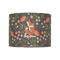 Foxy Mama 8" Drum Lampshade - FRONT (Fabric)