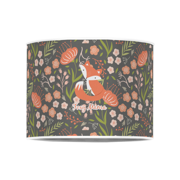 Foxy Mama 8" Drum Lampshade - FRONT (Poly Film)
