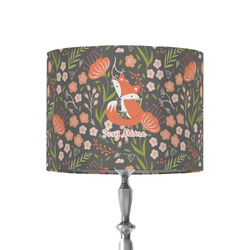 Foxy Mama 8" Drum Lamp Shade - Fabric