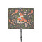 Foxy Mama 8" Drum Lamp Shade - Fabric