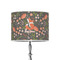 Foxy Mama 8" Drum Lampshade - ON STAND (Poly Film)