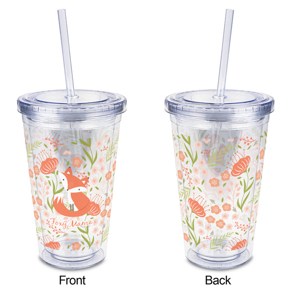 Foxy Mama Acrylic Tumbler - Full Print - Approval
