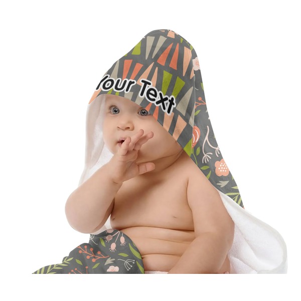 Foxy Mama Baby Hooded Towel on Child