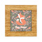 Foxy Mama Bamboo Trivet with 6" Tile - FRONT