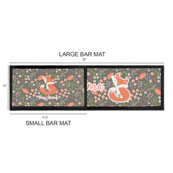 Foxy Mama Bar Mats - Sizing Chart