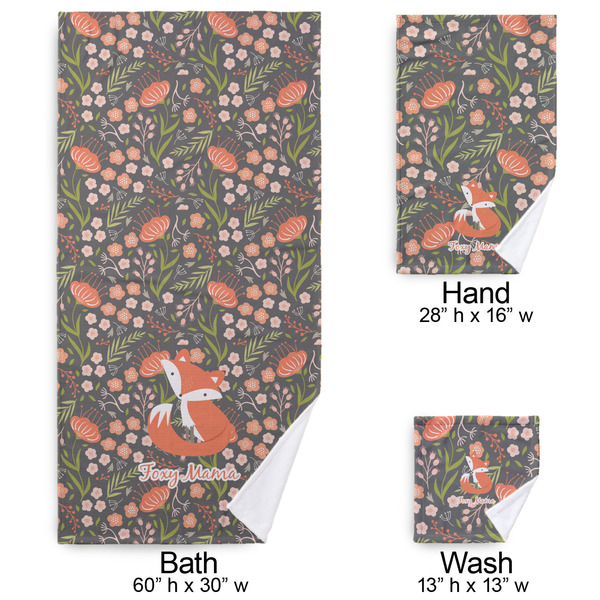 Foxy Mama Bath Towel Sets - 3-piece - Approval