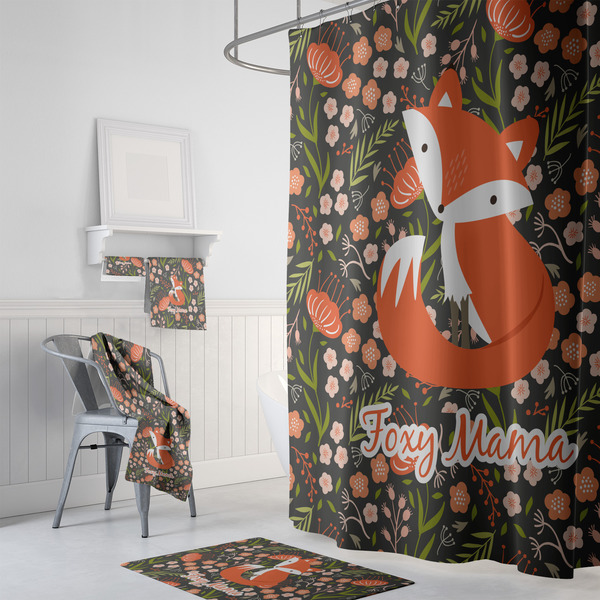 Foxy Mama Bath Towel Sets - 3-piece - In Context