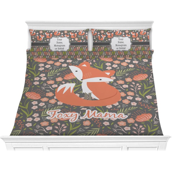 Custom Foxy Mama Comforter Set - King