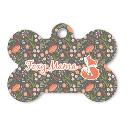 Foxy Mama Bone Shaped Dog ID Tag