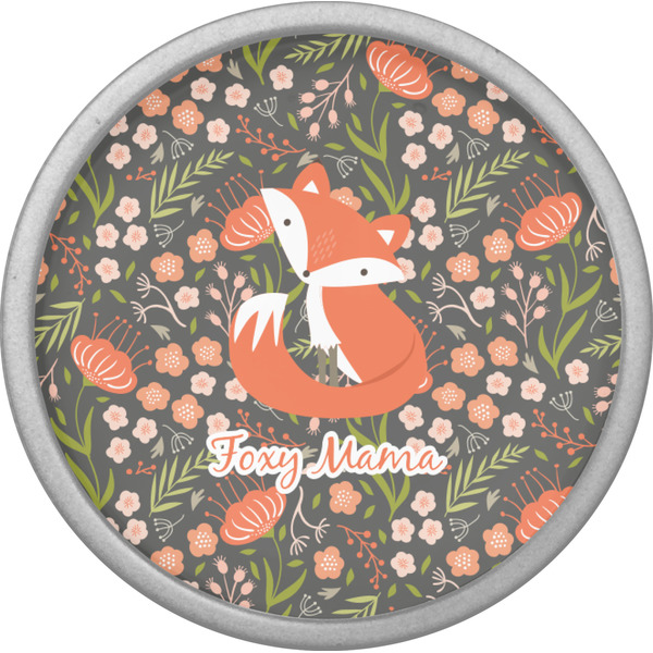 Foxy Mama Cabinet Knob - Nickel - Front