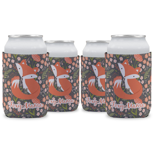 Custom Foxy Mama Can Cooler (12 oz) - Set of 4
