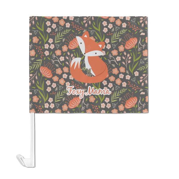 Foxy Mama Car Flag - Large - FRONT