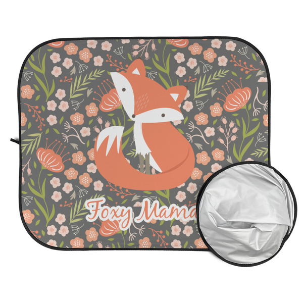 Foxy Mama Car Sun Shades - FOLDED & UNFOLDED