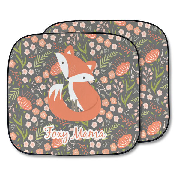 Custom Foxy Mama Car Sun Shade - Two Piece
