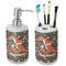 Foxy Mama Ceramic Bathroom Accessories Set