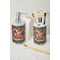 Foxy Mama Ceramic Bathroom Accessories - LIFESTYLE (toothbrush holder & soap dispenser)