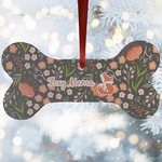 Foxy Mama Ceramic Dog Ornament