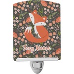 Foxy Mama Ceramic Night Light