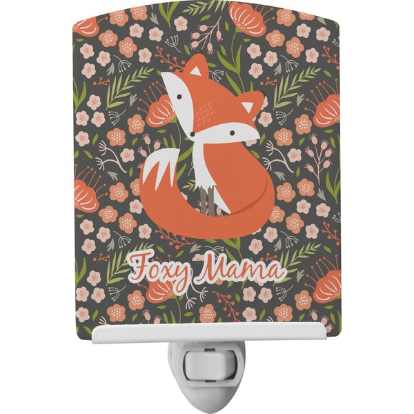 Custom Foxy Mama Ceramic Night Light