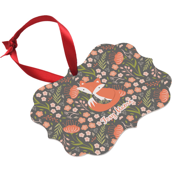 Foxy Mama Christmas Ornament