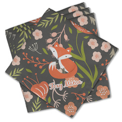 Foxy Mama Cloth Cocktail Napkins - Set of 4
