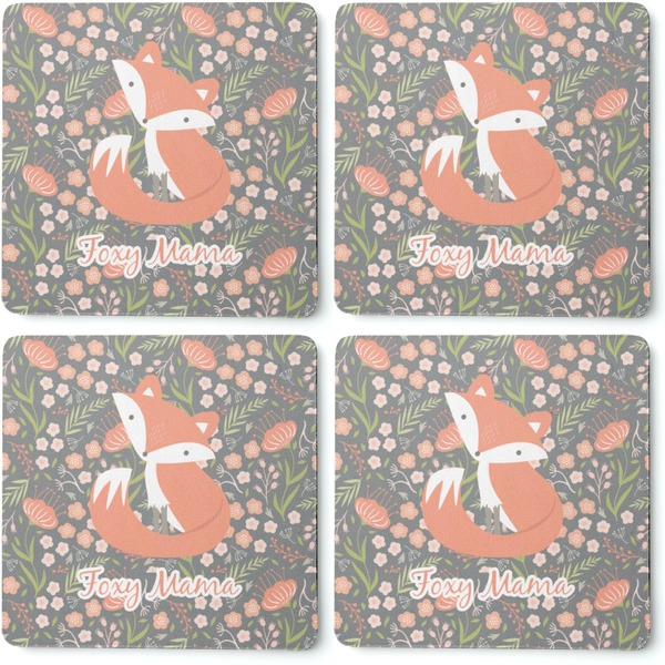 Foxy Mama Coaster Rubber Back - Apvl