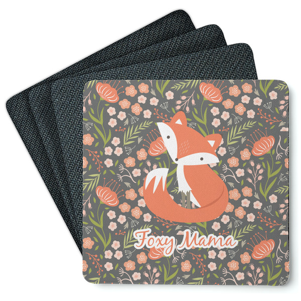 Foxy Mama Coaster Rubber Back - Main