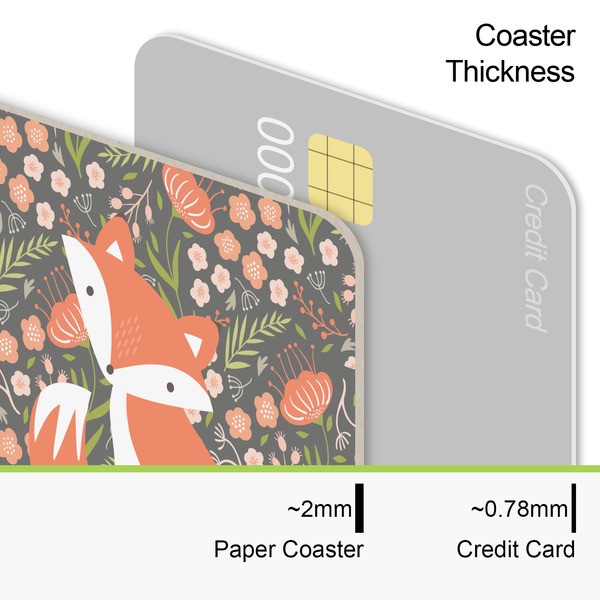Foxy Mama Coaster Thickness