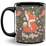 Foxy Mama 11 Oz Coffee Mug - Black