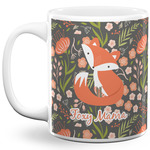 Foxy Mama 11 Oz Coffee Mug - White