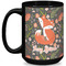 Foxy Mama 15 Oz Coffee Mug - Black