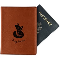 Foxy Mama Passport Holder - Faux Leather