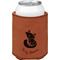 Foxy Mama Cognac Leatherette Can Sleeve - Single Front