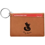 Foxy Mama Leatherette Keychain ID Holder - Single Sided