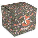 Foxy Mama Cube Favor Gift Boxes
