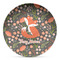 Foxy Mama DecoPlate Oven and Microwave Safe Plate - Main